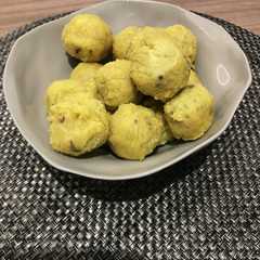 รูปของ お弁当の隙間にスイートポテトもどき