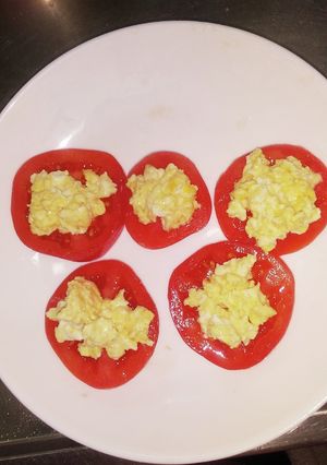 トマトのタルタルソース乗せ-レシピのメイン写真