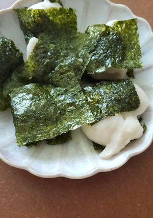 おから餅の味付け海苔巻き-レシピのメイン写真