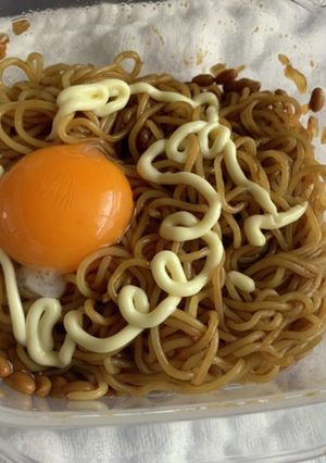 納豆油そば-レシピのメイン写真