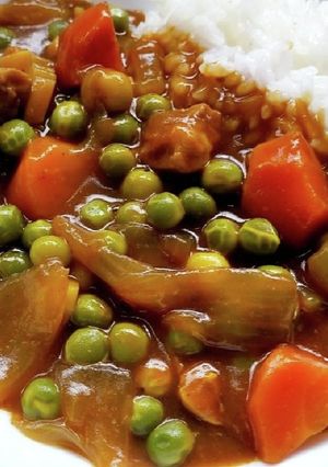 うすい豆カレー-レシピのメイン写真