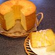 グレープフルーツのシフォンケーキ♪