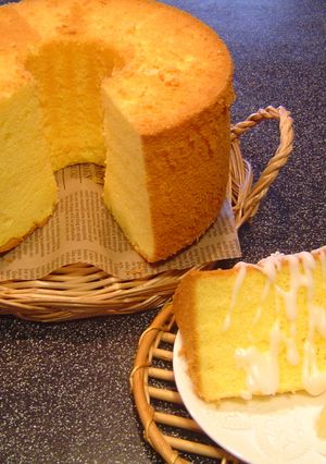 グレープフルーツのシフォンケーキ♪-レシピのメイン写真