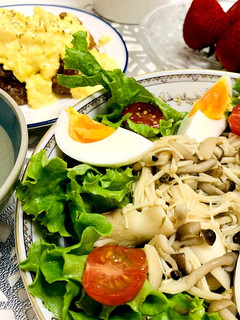 簡単10分◎カフェみたいなきのこのサラダ-レシピのメイン写真