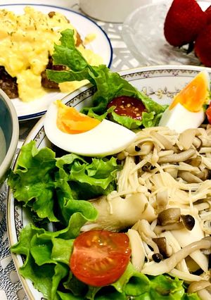 簡単10分◎カフェみたいなきのこのサラダ-レシピのメイン写真