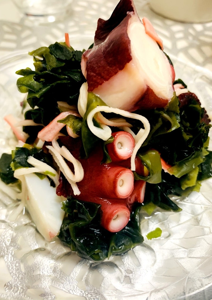 簡単10分◎たことわかめの酢の物-レシピのメイン写真