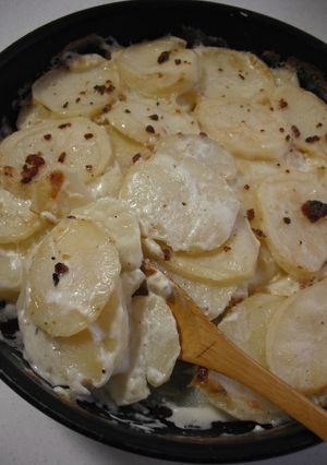 アンチョビクリームのポテト焼き-レシピのメイン写真