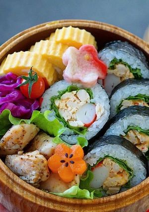 ほぐし蒸し鶏のサラダ巻き-レシピのメイン写真