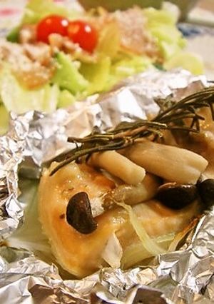 簡単オーブン料理★サーモンの包み焼-レシピのメイン写真