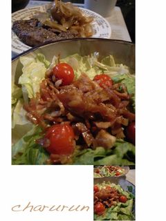 ベーコンドレッシング サラダ♪-レシピのメイン写真