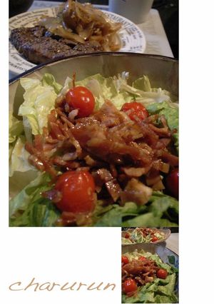 ベーコンドレッシング サラダ♪-レシピのメイン写真