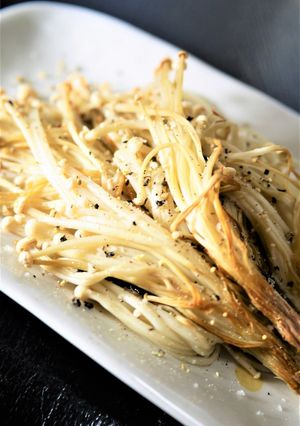 魚焼きグリル5分！塩胡椒で。焼き★えのき-レシピのメイン写真