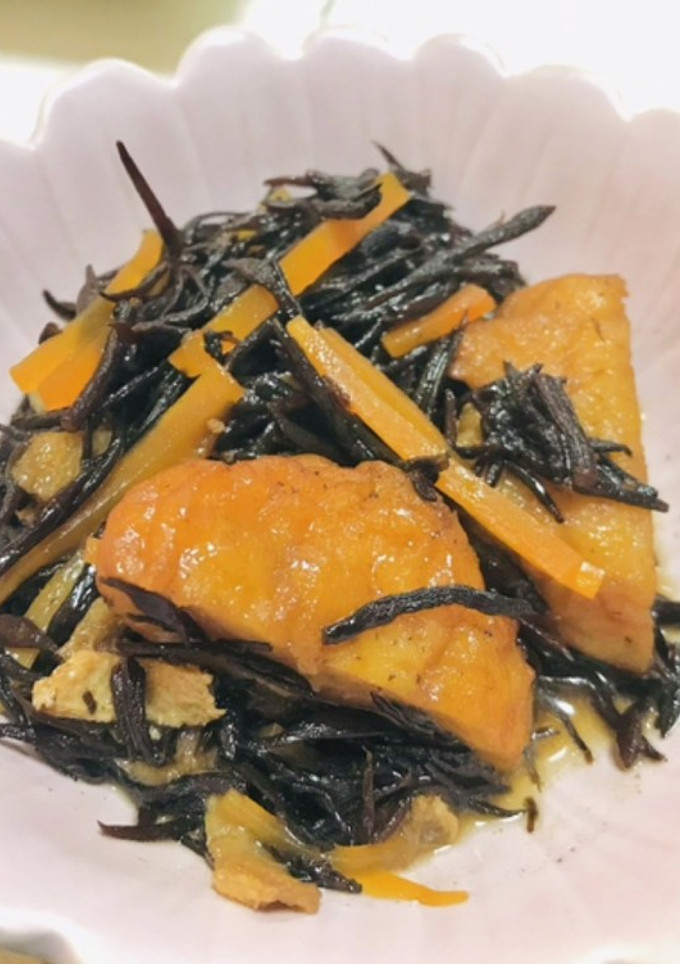 簡単さつま揚げとひじきの煮物・ひじき煮-レシピのメイン写真