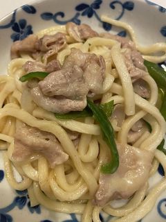 アレンジ焼うどん<チーズ焼きうどん☆>-レシピのメイン写真