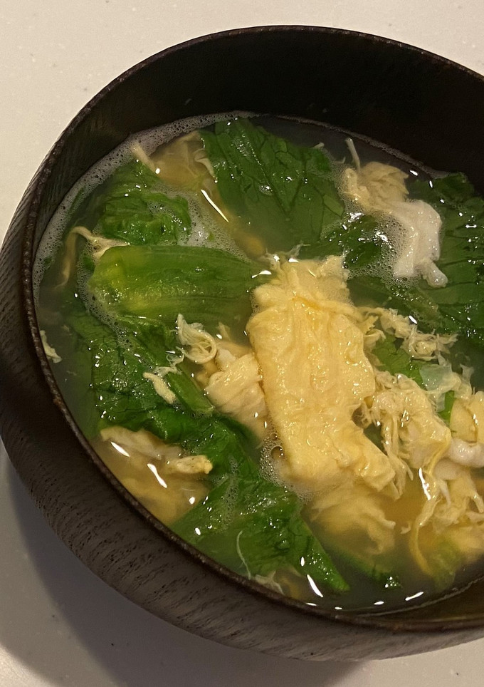 レタスと卵の中華スープ-レシピのメイン写真