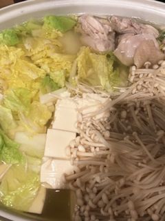 【ロカボ】豆腐と白菜の水炊き-レシピのメイン写真