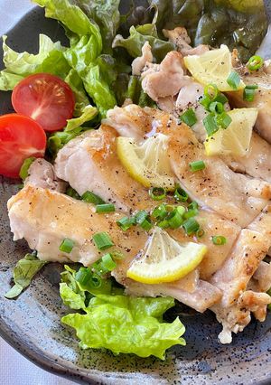 旨塩ダレの★塩レモンチキンステーキ★-レシピのメイン写真