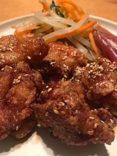 鶏の唐揚げ☆甘辛胡麻ダレがらめ-レシピのメイン写真