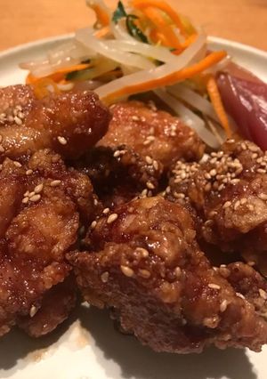鶏の唐揚げ☆甘辛胡麻ダレがらめ-レシピのメイン写真