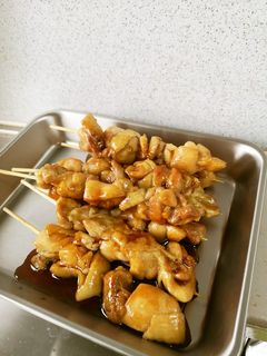 簡単!フライパンで焼き鳥-レシピのメイン写真