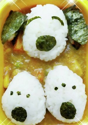 スヌーピーのキャラ弁　#キャラ弁-レシピのメイン写真