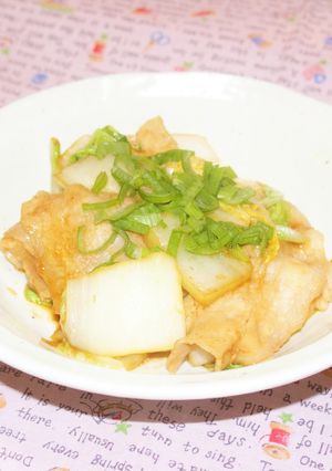 豚バラと白菜のシャキみそ炒め-レシピのメイン写真