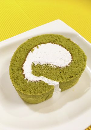 ぷれみあむ❖大人の☆宇治抹茶ロールケーキ-レシピのメイン写真
