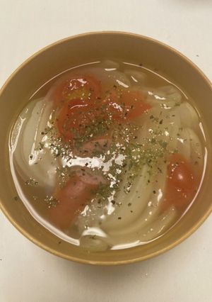 新玉ねぎのレンチンスープ-レシピのメイン写真