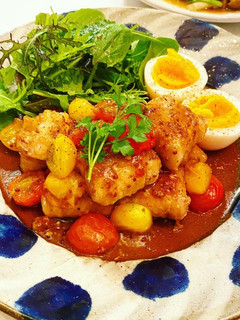 厚揚げの豚肉巻き トマトソース-レシピのメイン写真