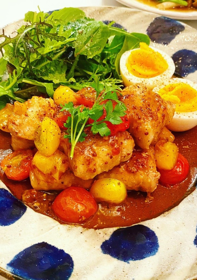 厚揚げの豚肉巻き トマトソース-レシピのメイン写真