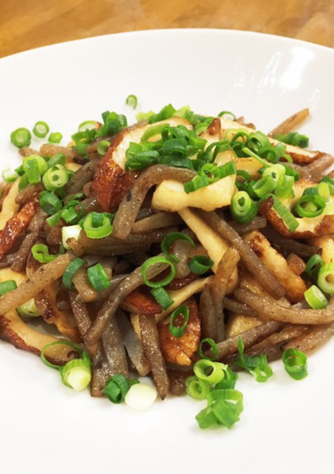 ちくわとこんにゃくの炒め物-レシピのメイン写真