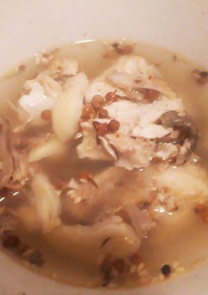 【超簡単・シンプル】鰤の四川風スープ-レシピのメイン写真