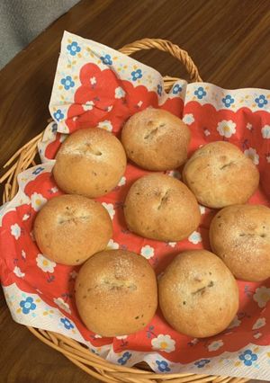 初めてでも簡単。全粒粉の胡麻パン-レシピのメイン写真