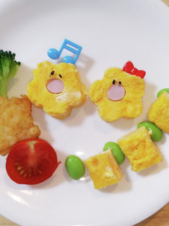 お花の卵焼き-レシピのメイン写真