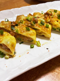 納豆オムレツ-レシピのメイン写真