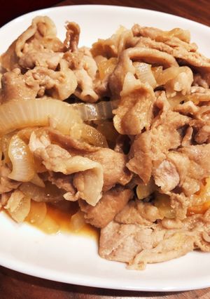 簡単　豚肉生姜焼き-レシピのメイン写真