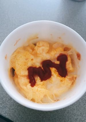 レンジでオートミールチーズオム！-レシピのメイン写真