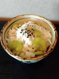 そら豆 しらす 混ぜご飯-レシピのメイン写真