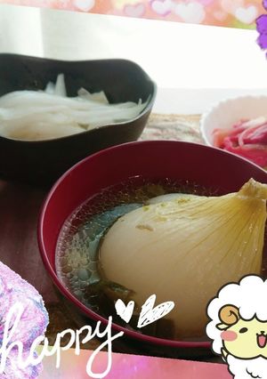 マクロビ☆炊飯器で作る新たまねぎのスープ-レシピのメイン写真
