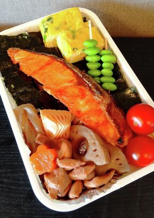 お弁当(5/12)塩鮭-レシピのメイン写真