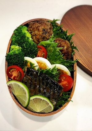 のっけ弁当(鯖の味噌煮)-レシピのメイン写真