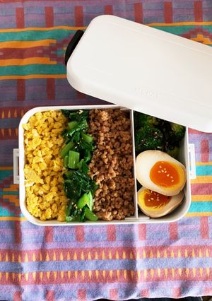 三色弁当　〜高校生男子弁当〜-レシピのメイン写真