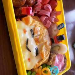 キャラ弁　鬼滅の刃　善逸-レシピのメイン写真