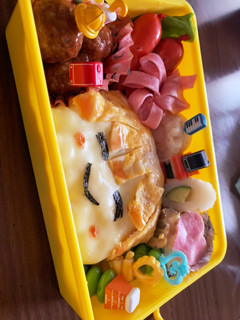 キャラ弁 鬼滅の刃 善逸-レシピのメイン写真