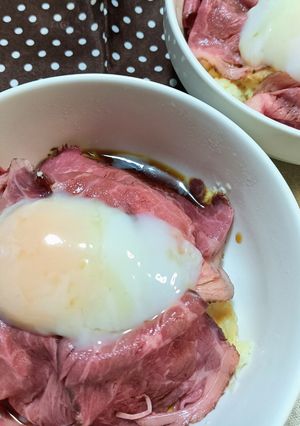 ポテサラのローストビーフ乗せ♪-レシピのメイン写真