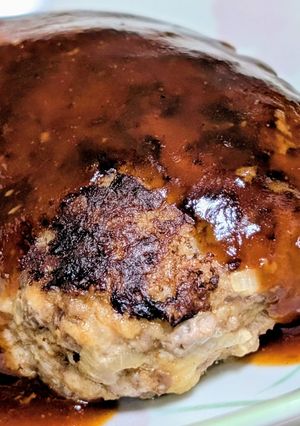 王道の味✨基本のハンバーグ-レシピのメイン写真