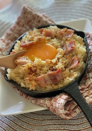 カルボナーラごはん-レシピのメイン写真