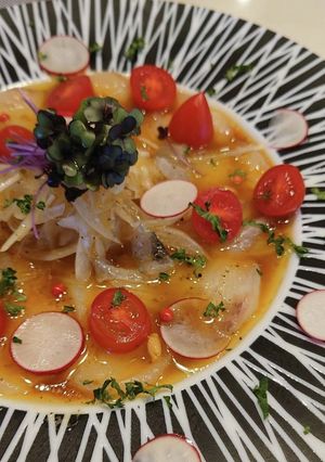 白身魚の簡単カルパッチョ-レシピのメイン写真