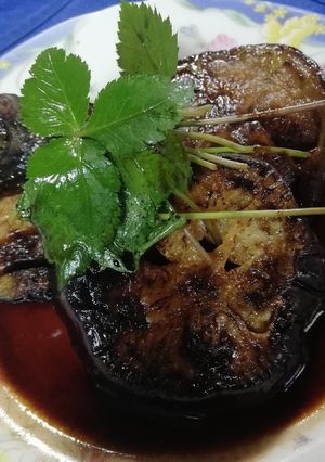 お一人様丸茄子ステーキ！ゆりさん風-レシピのメイン写真