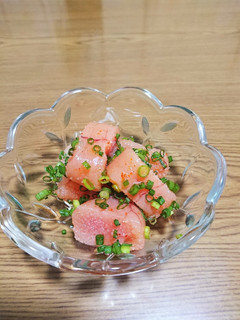 明太子のごま油がけ-レシピのメイン写真
